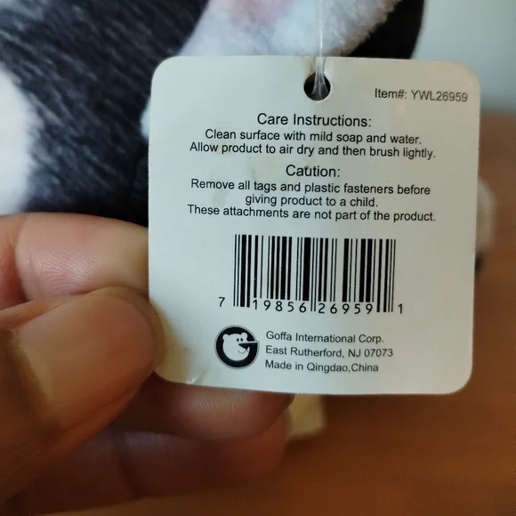 Goffa Cute Husky Dog Plush stuffed animal Soft Toys 7in - Picture 7 of 14